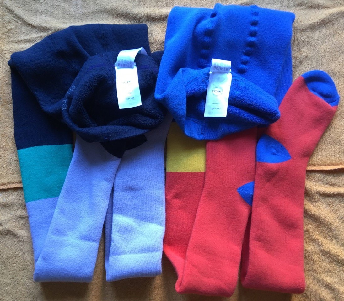 punčocháče Tchibo vel. 134/140 nové - 2