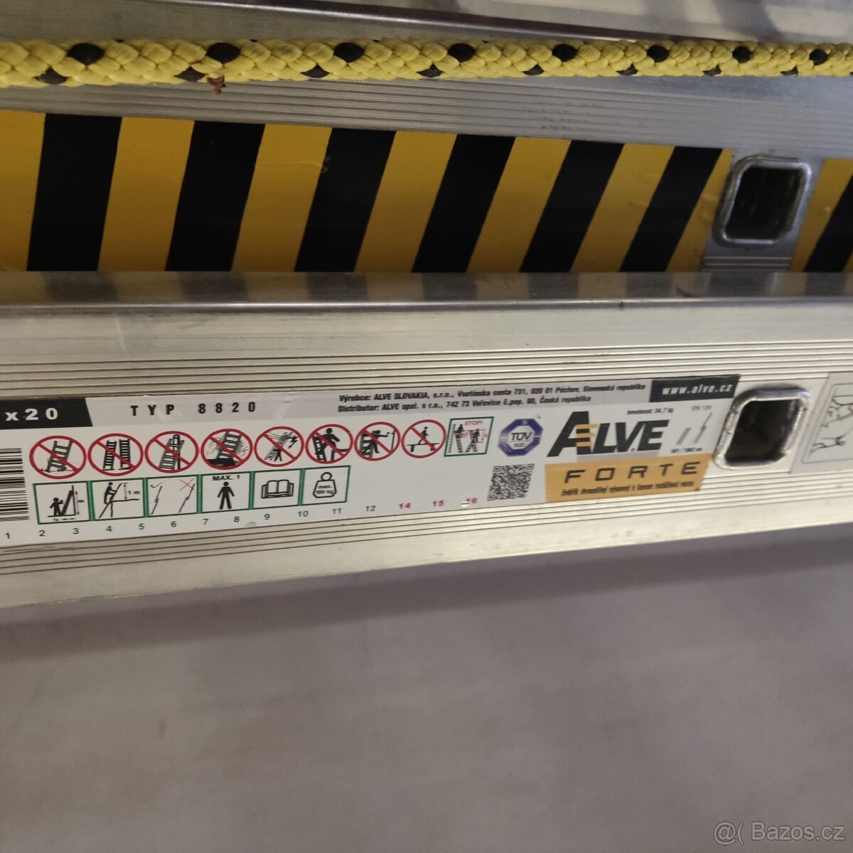 žebřík výsuvný - 2