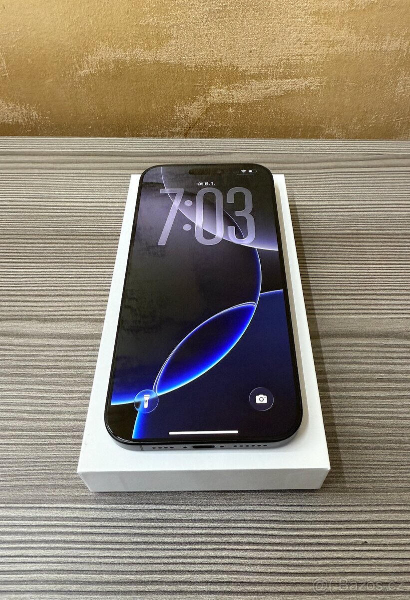Apple iPhone 16 Pro Max 256GB černá, 100% baterie - 2