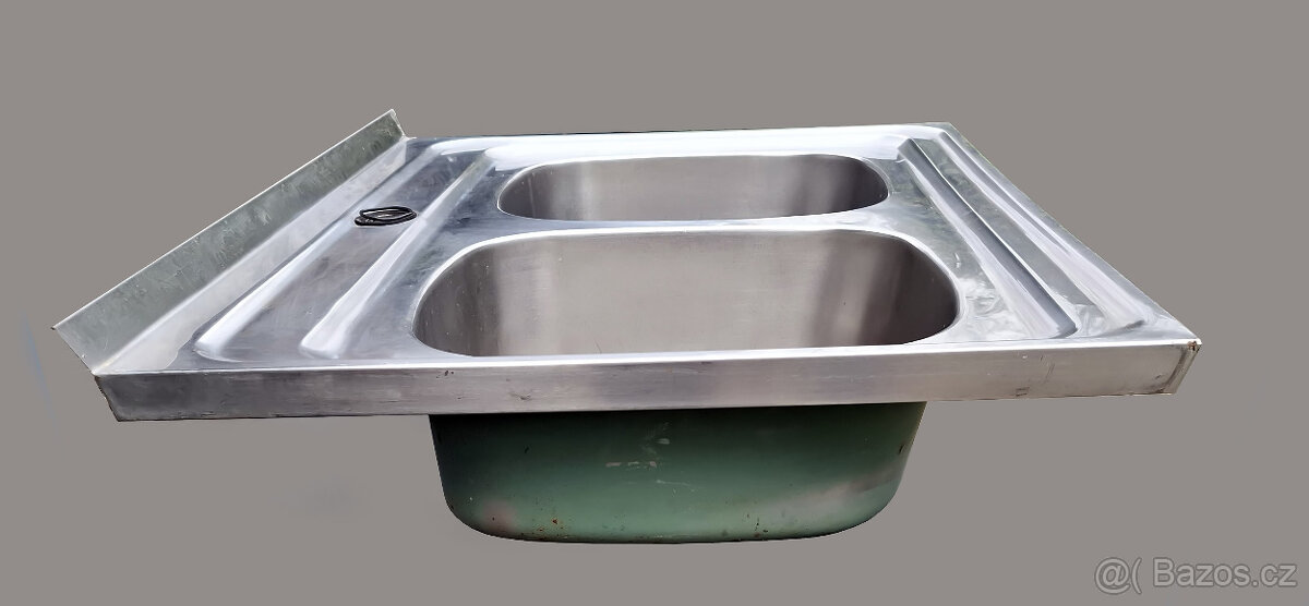 nerezový dvoudřez - 2