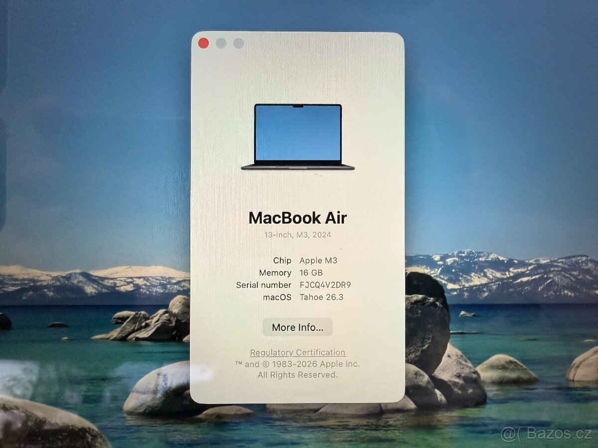 MacBook Air M3 13" 16GB/256GB Space Black - 2