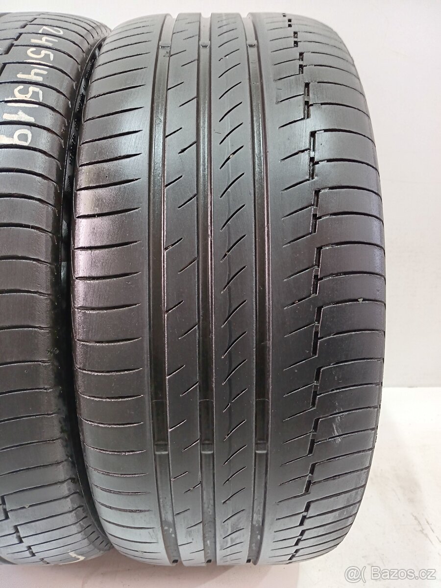 2ks letní pneu 245/45/19 Continental - 2