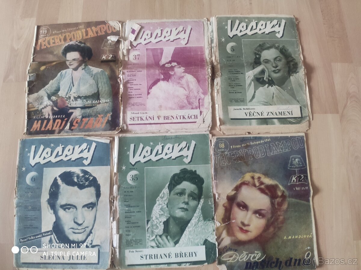 Levně: Večery pod lampou, Krásný román, Dobré čtení (1941)
- 2