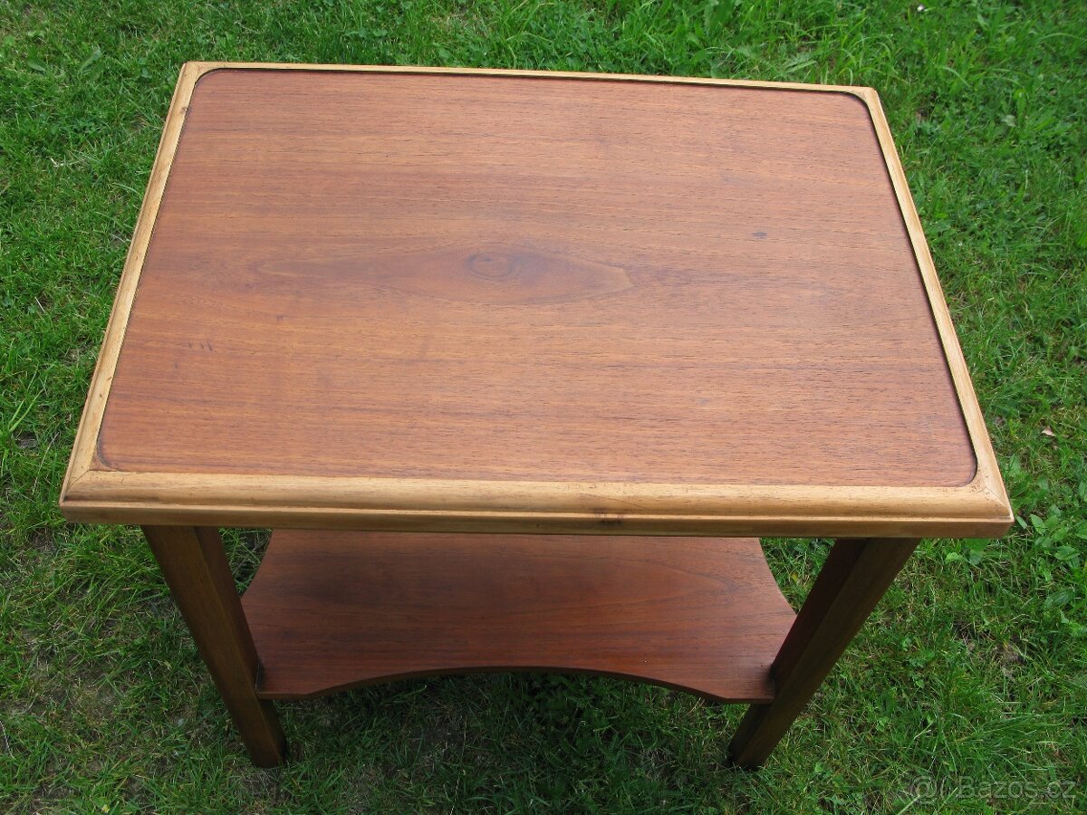 Starožitný stolek konferenční styl art deco - 2