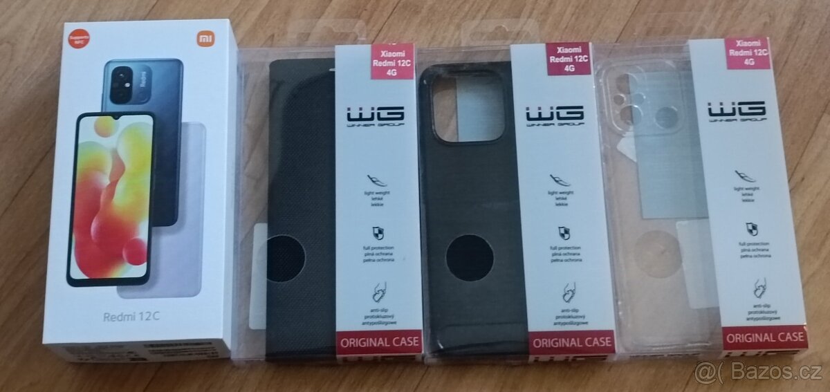 xiaomi redmi 12c 3/32gb mint green (nový) originál zabalený - 2