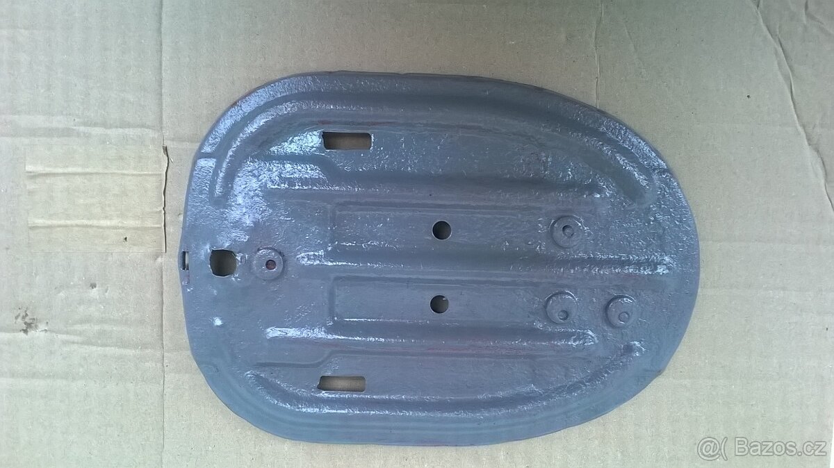 Podsedadlový plech Jawa 550,555 - 2