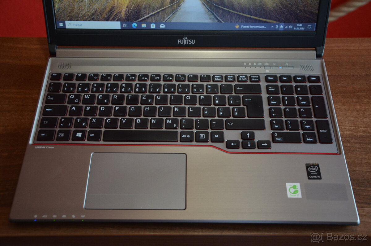 Fujitsu E754, i5/12GB/SSD 128GB/záruka - 2