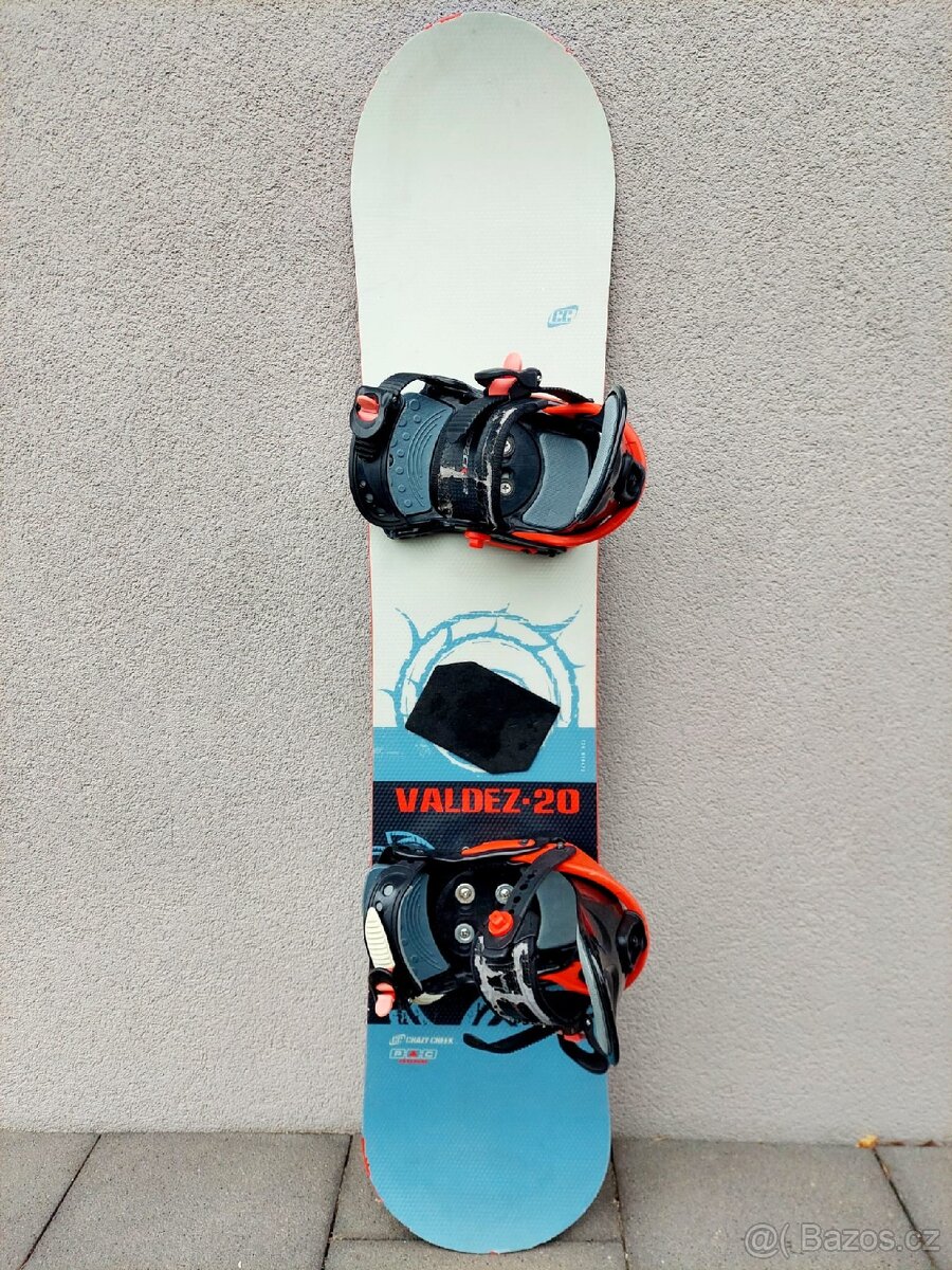 Dětský snowboard CRAZY CREEK, 120 cm + boty - 2