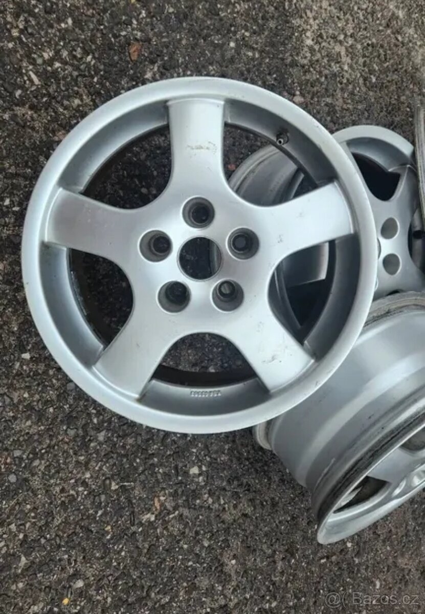 Sada R16 Alu kola disky orig Borbet Opel Alfa 5x110 - 2