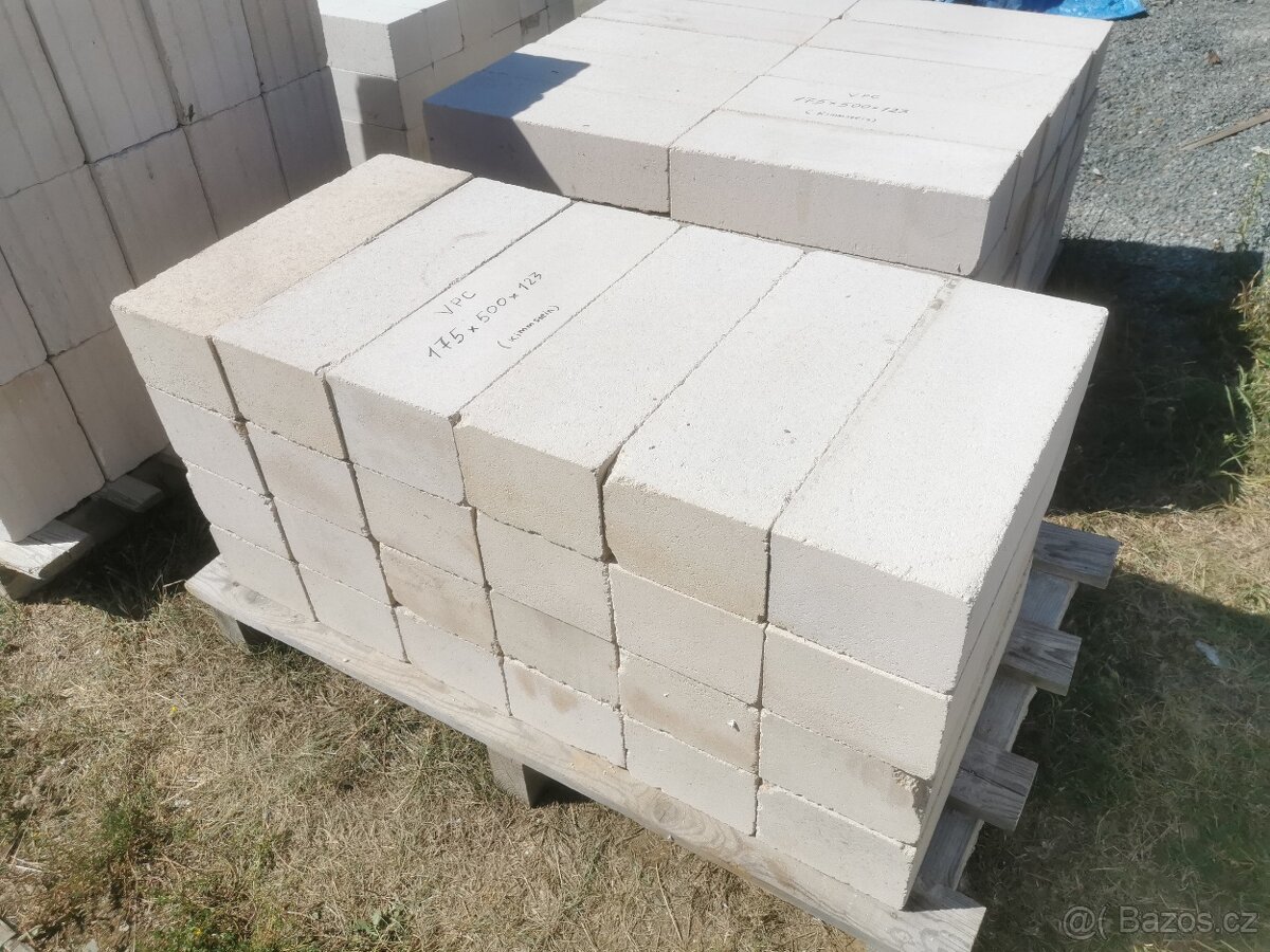 Zbytky VPC cihel KS-Kimmstein 175/12 (498x175x123 mm) - 2