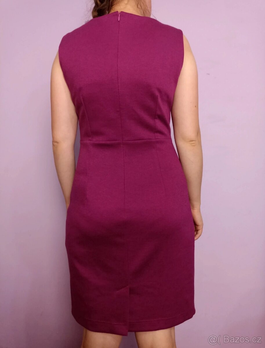 Letní šaty vínové - 2