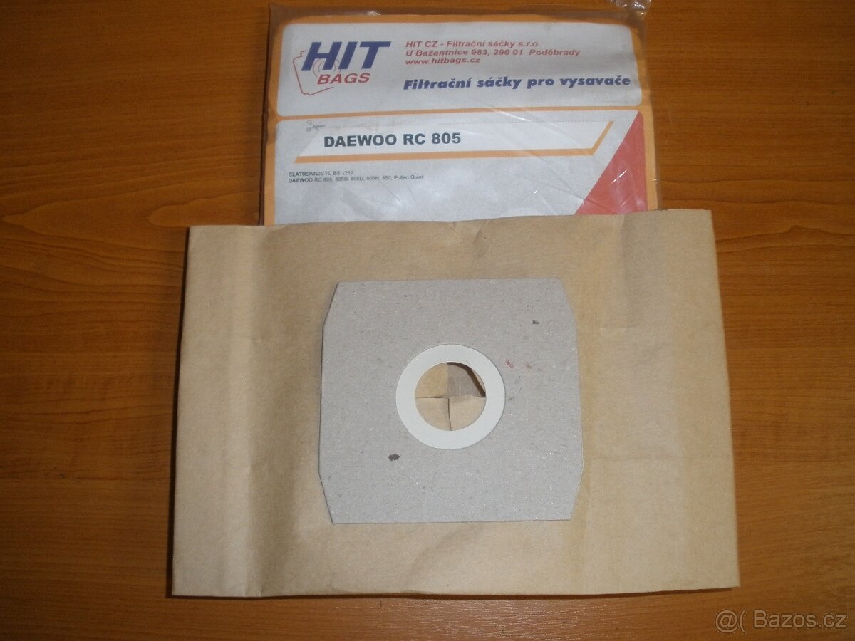 Sáčky do vysavače DAEWOO 2 x5 ks, papírové - 2