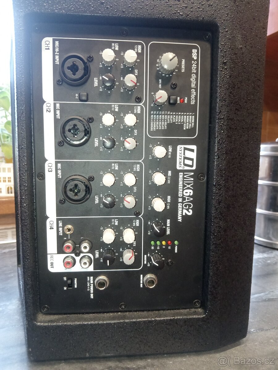 Malé PA, LD systém - 2