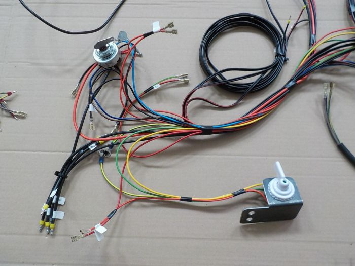 Elektroinstalace na Zetor 25 - 2