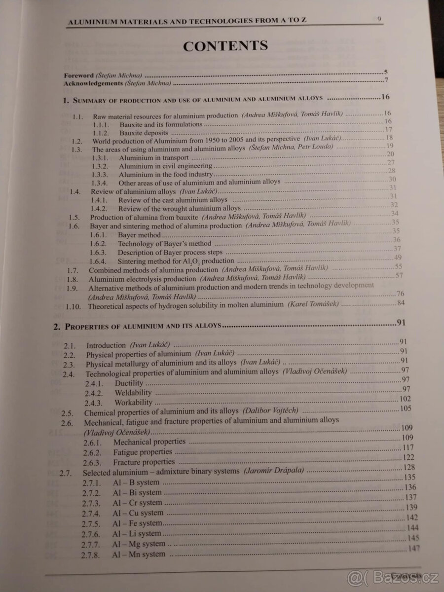 Aluminium materials and technologies from A to Z - 2