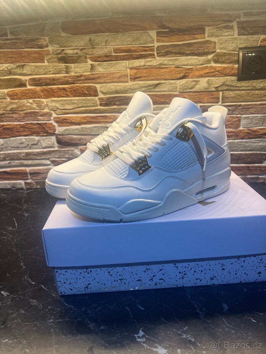 Jordan 4 metalic gold 44,5 - 2