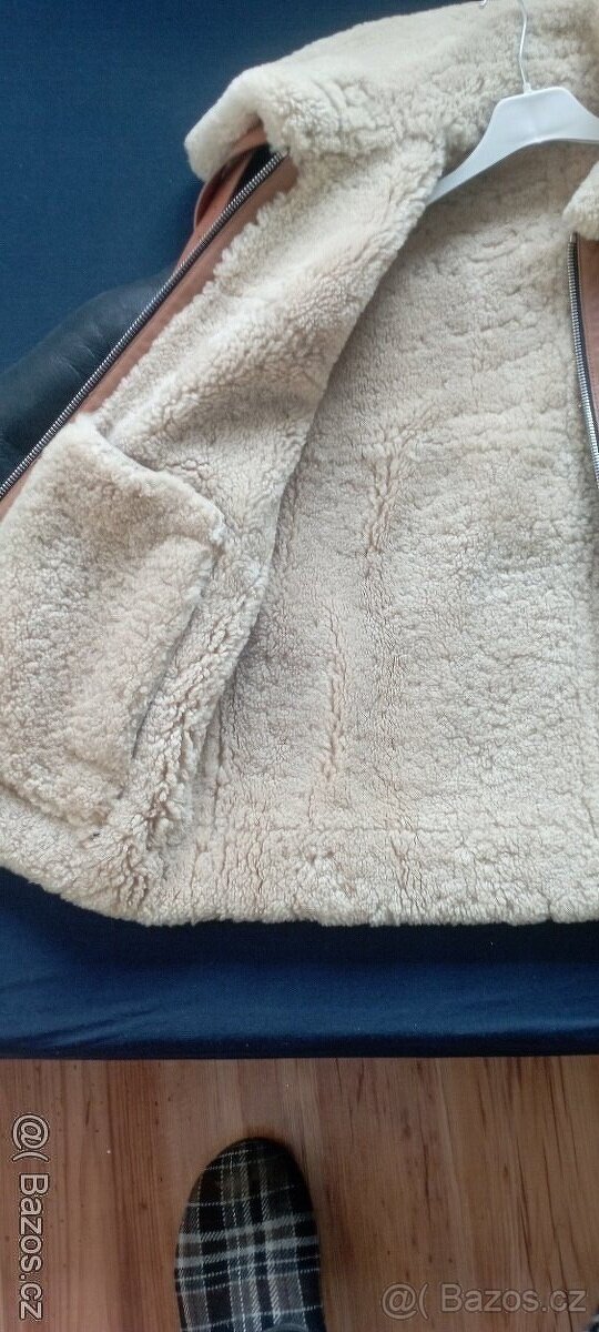 Kožená pánská bunda pilotka Diesel - 2