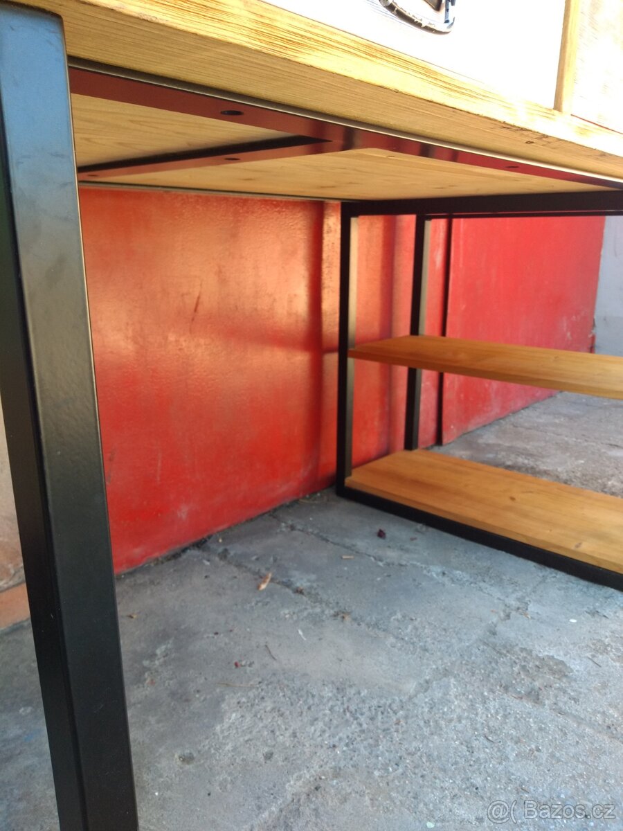 Stůl, masiv borovice - 2