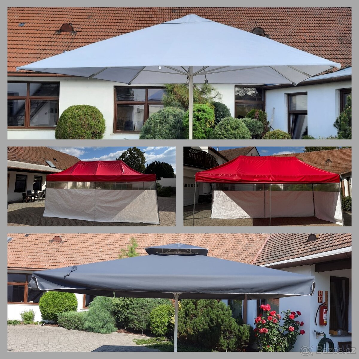 Potah na nůžkový stan 6x3m - 2