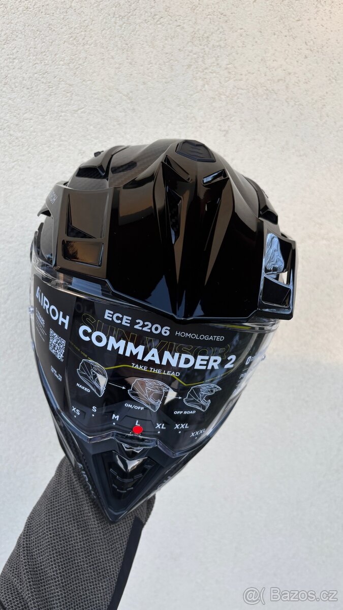 Airoh Carbon Commander 2 vel.L ( 59/60) - 2