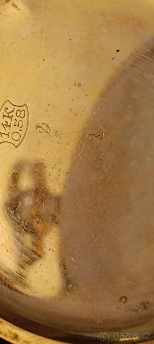 Zlaté pánské hodinky - 2