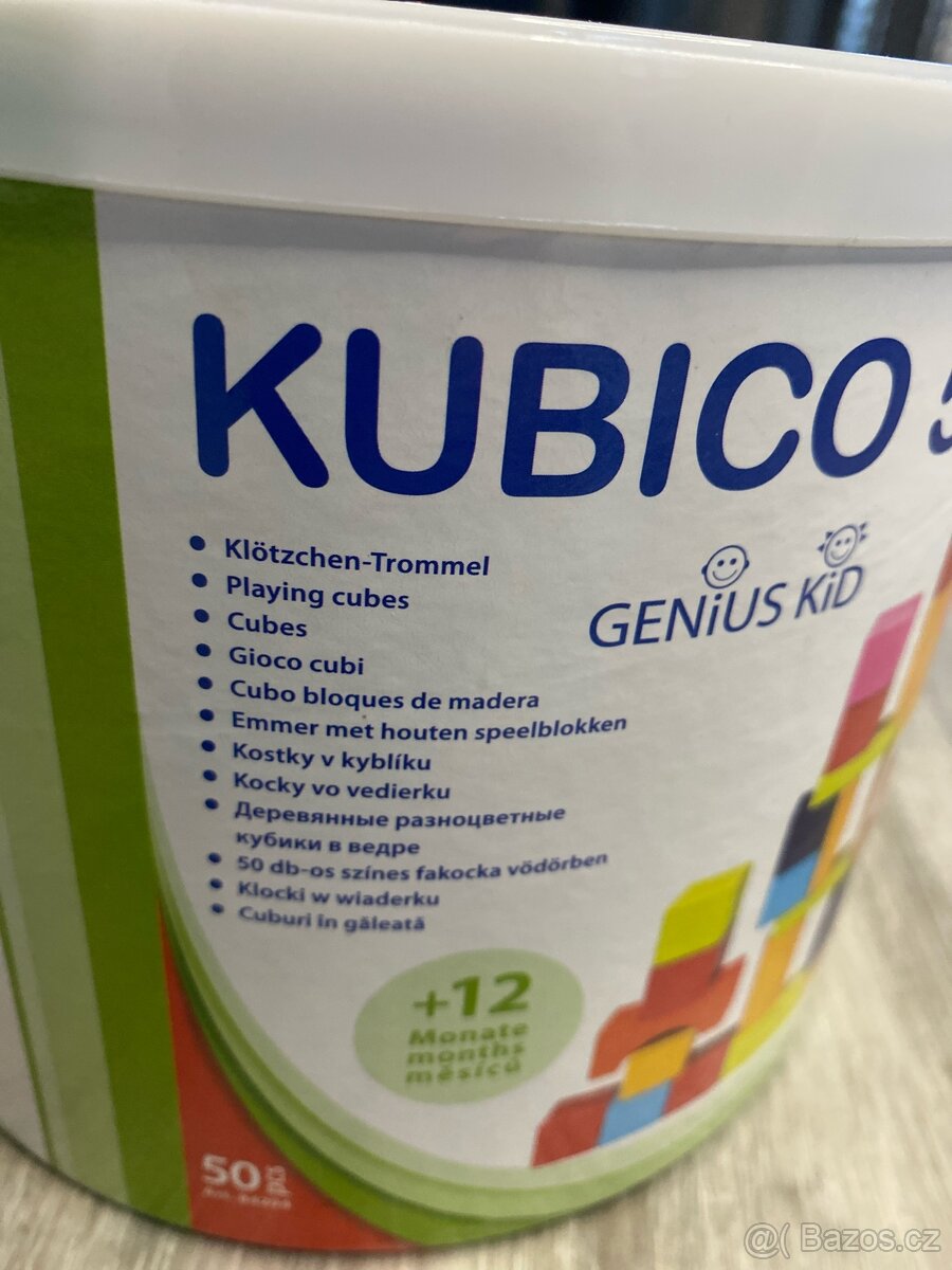 Dřevěné kostky KUBICO 50 ks - 2