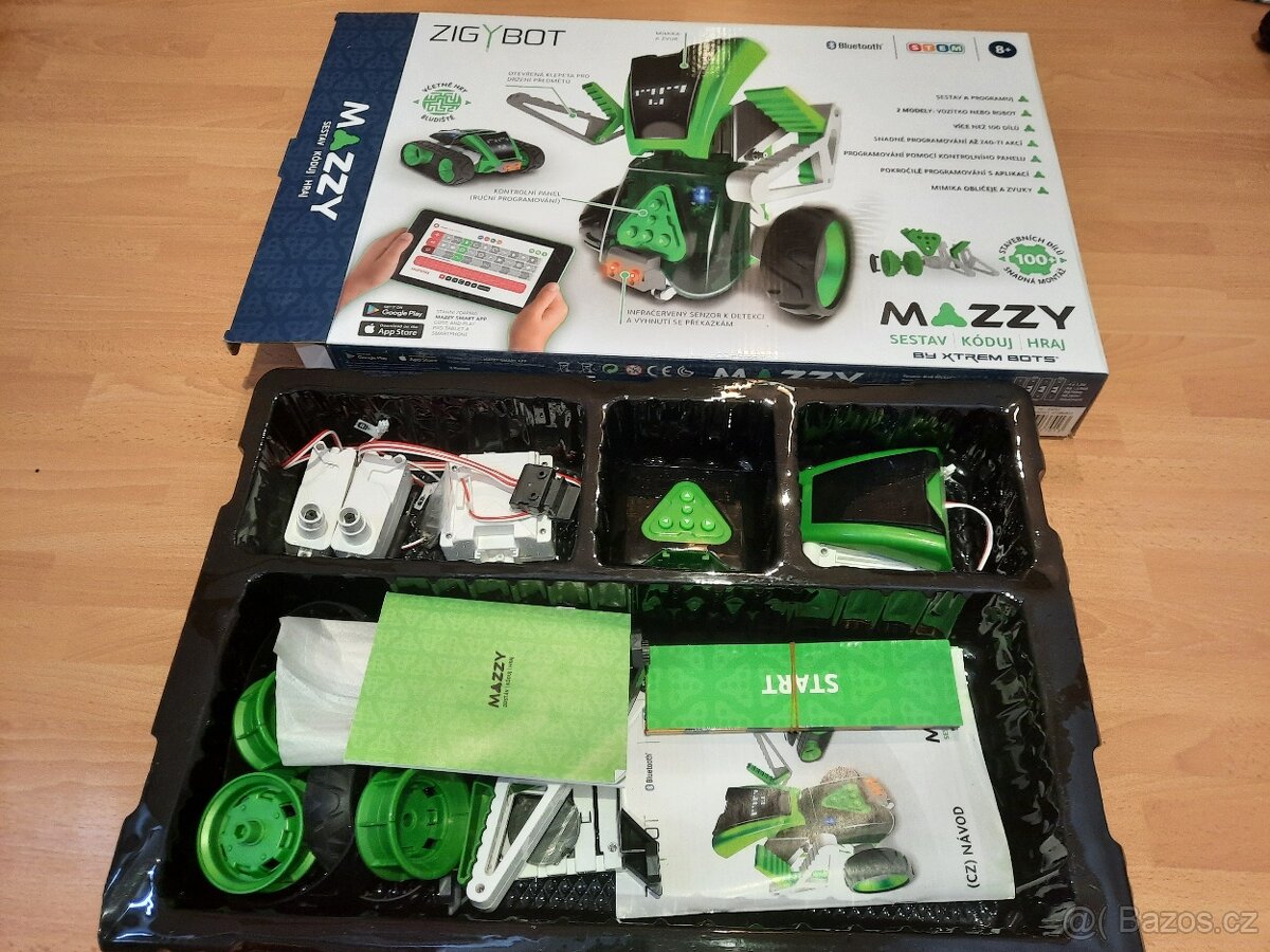 Robot Mazzy - nauč se kódovat - 2