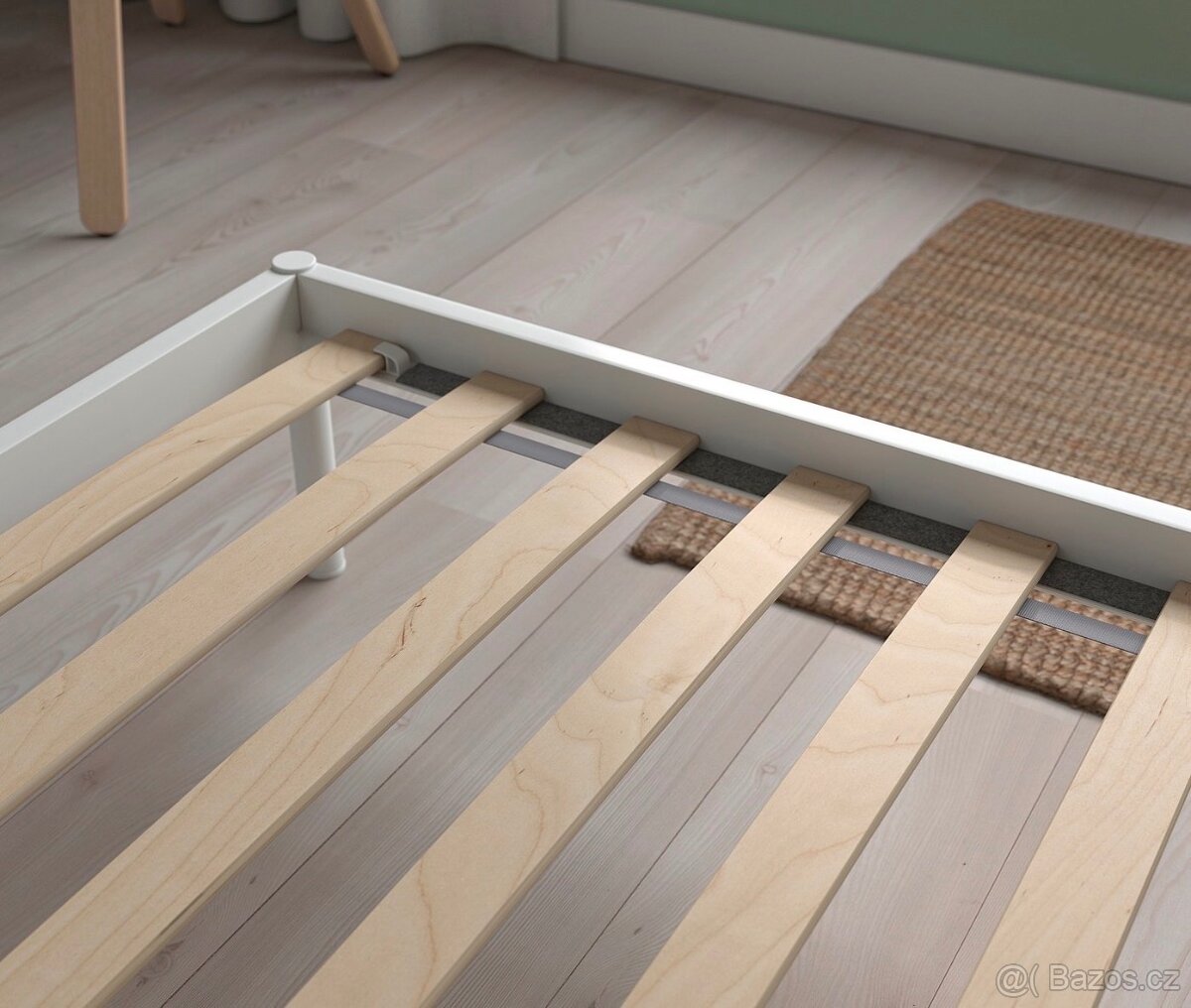3x Postele IKEA (rám, matrace, chránič) - 2