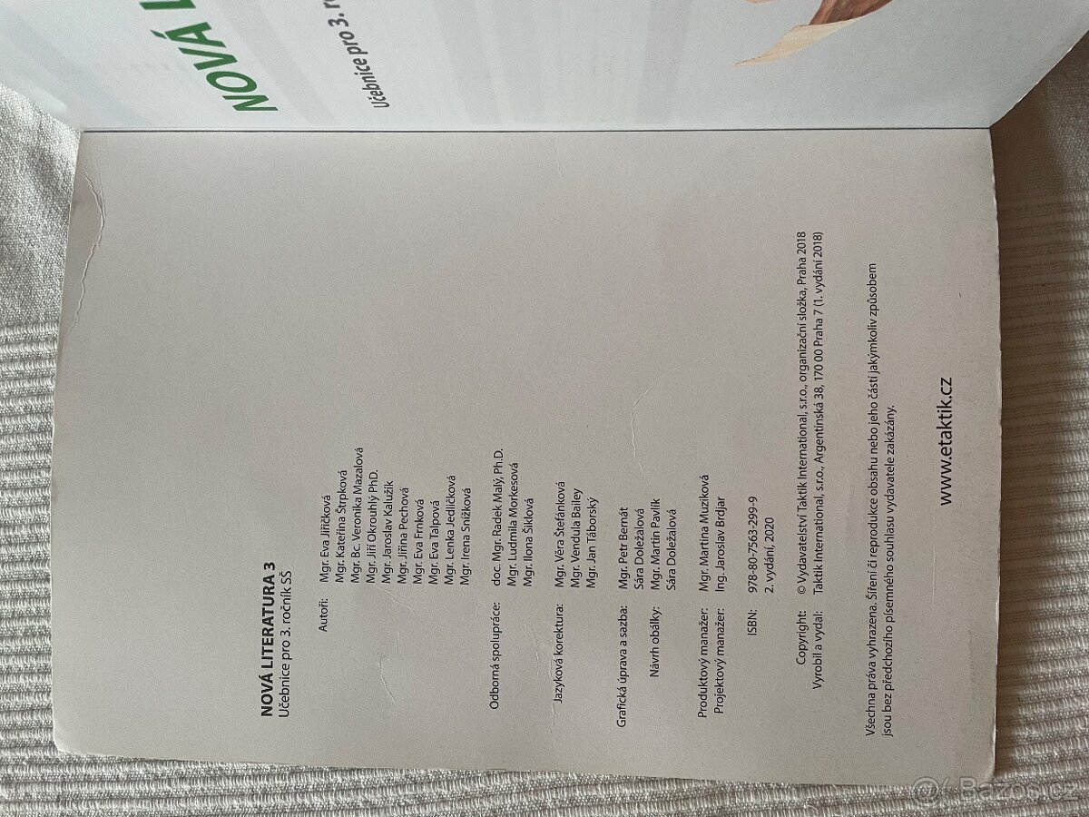 Nová literatura pro 2. Ročník SŠ - 2