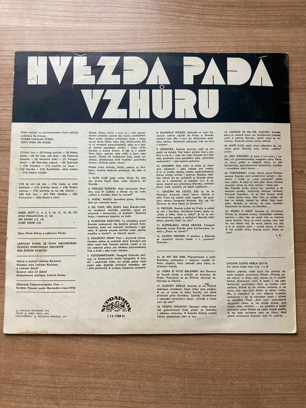 LP Karel Gott – hvězda padá vzhůru - 2