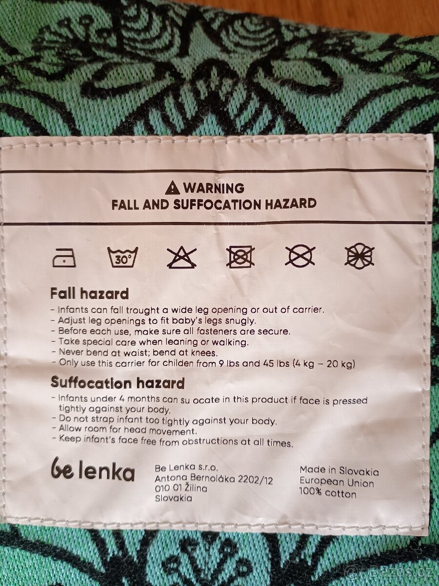 Ergonomicke nositko - 2