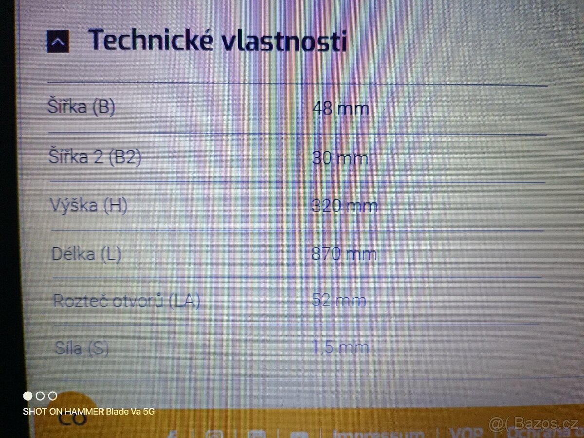 Plech sběráku Case, New Holand - 2