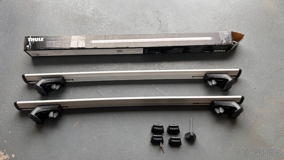 Thule WingBar Evo 7104+7112 - 2