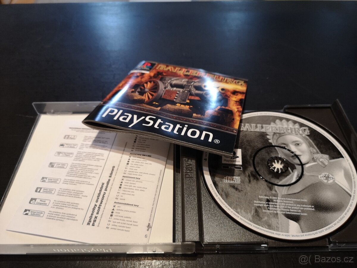 Ballerburg PS1 (komplet hra) - 2