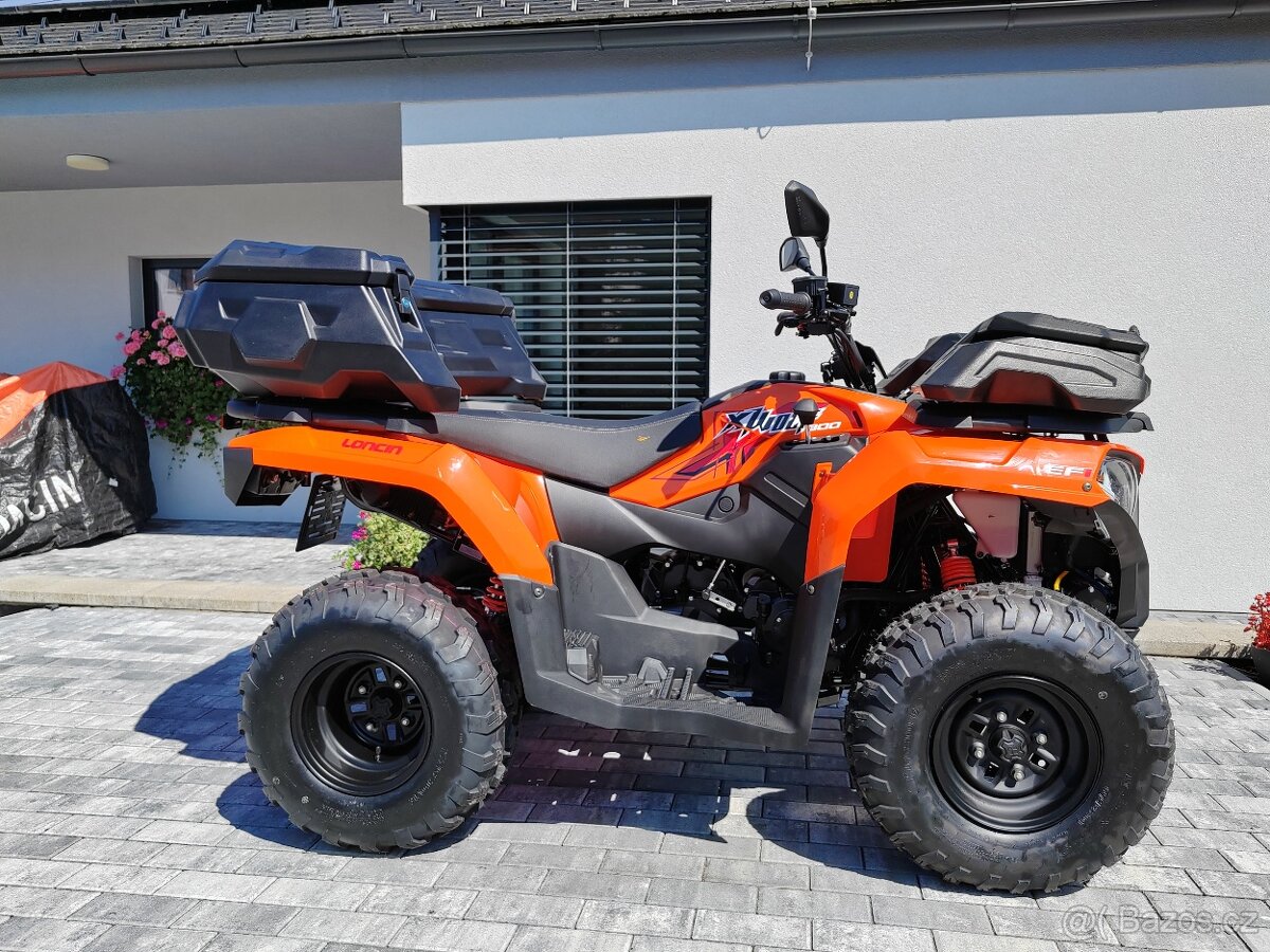 Loncin 300 jede 90km/h,splátky,dopočet dph