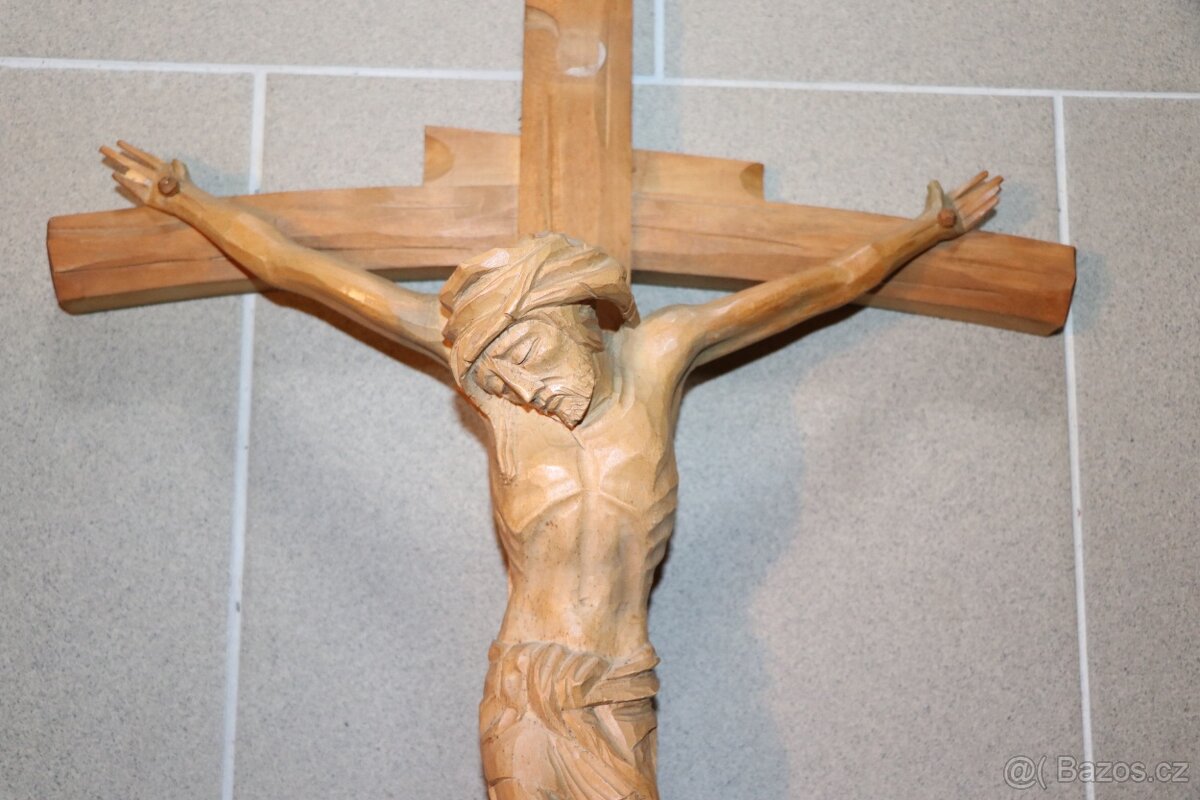 Krucifix Kříž Kristus soška domácí oltář (425B) - 2