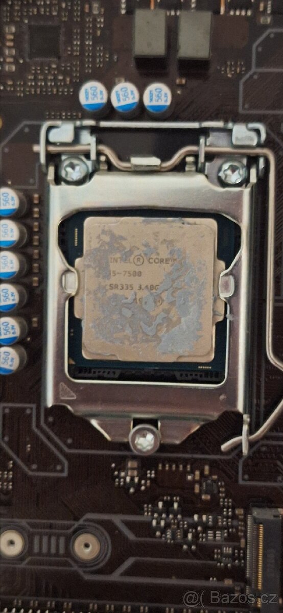 MSI B250M, Intel I5 7500, 2x8 RAM set - 2