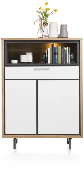 Masivní prostorná dřevěná skříň - Otta - 2