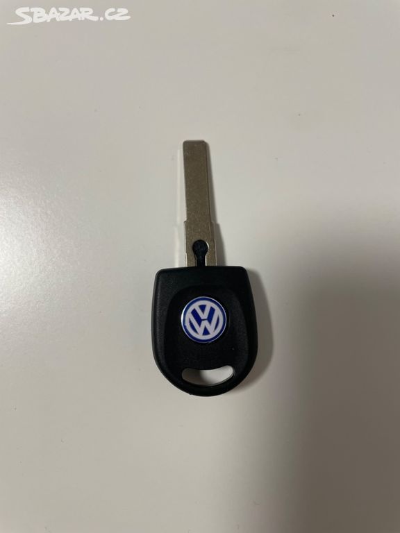 Klíč Škoda Volkswagen s immobilizérem - 2