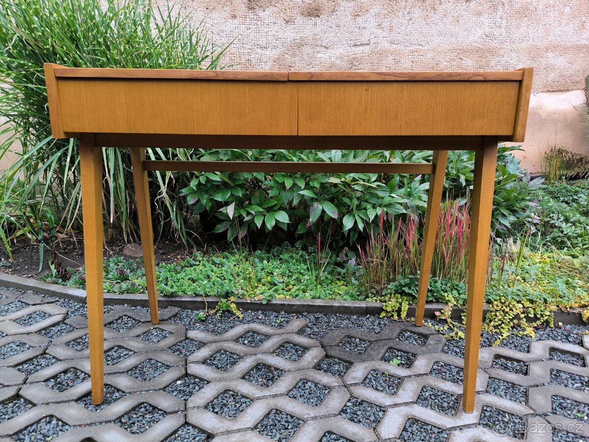 Retro toaletní stolek František Jirák - 60. léta - 2