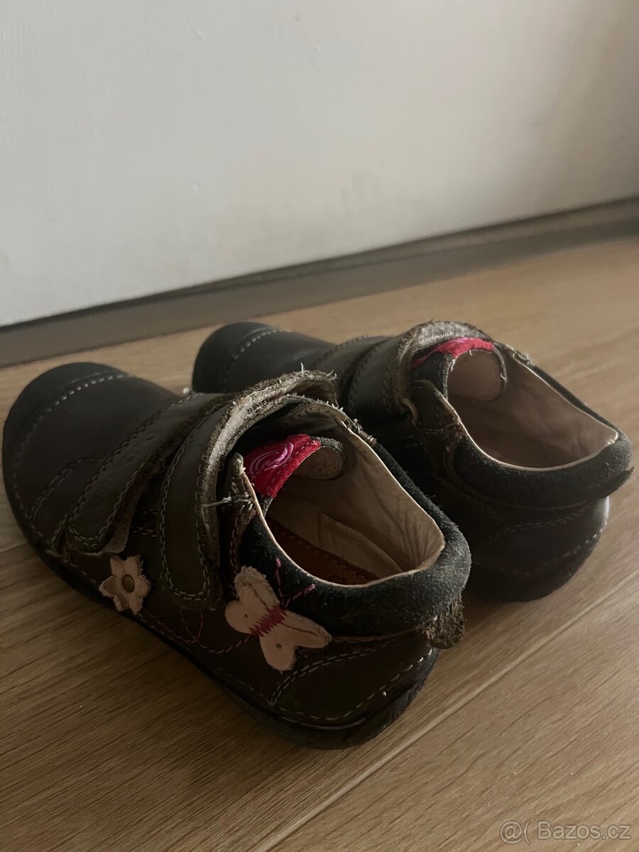Kožené boty dd step pro holčičku - 2