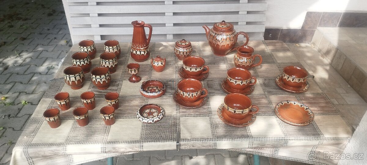 Bulharská keramická souprava - 2