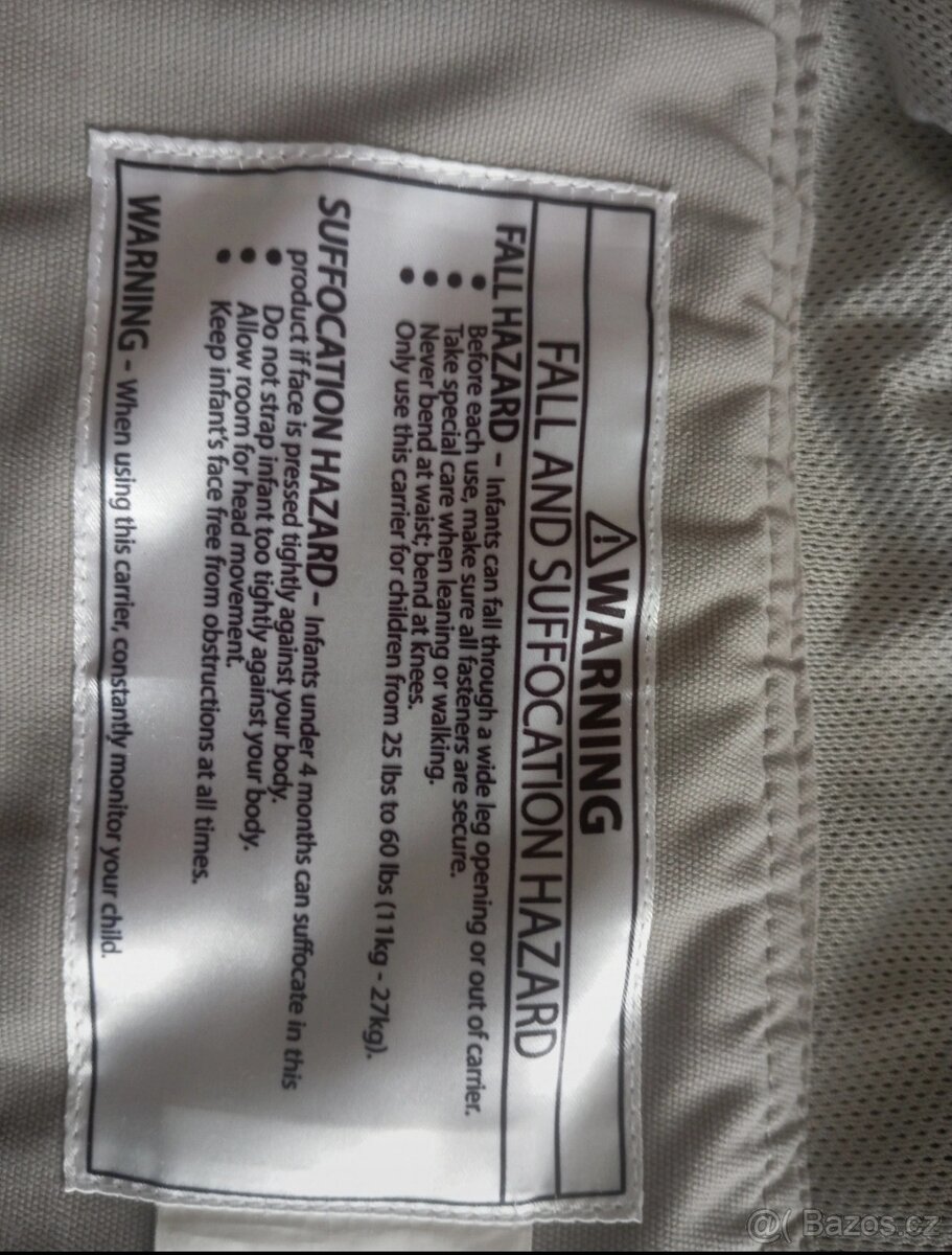 Tula ergonomický nosítko - 2