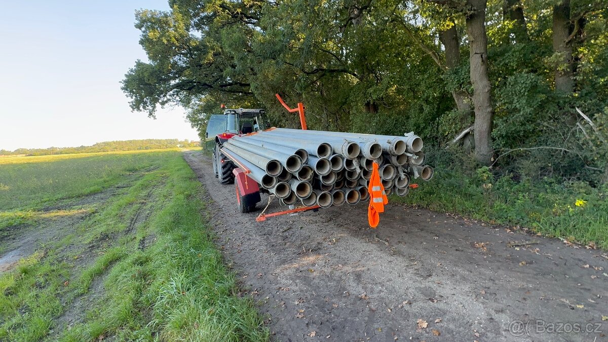 Náradie na výrobu sena lucerky hrabacka lis vlečka - 2