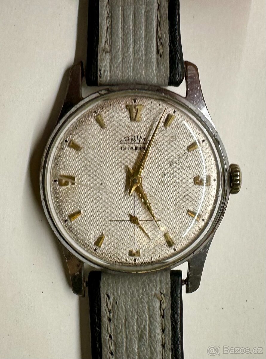 Náramkové hodinky mechanické PRIM zastavují se - 2