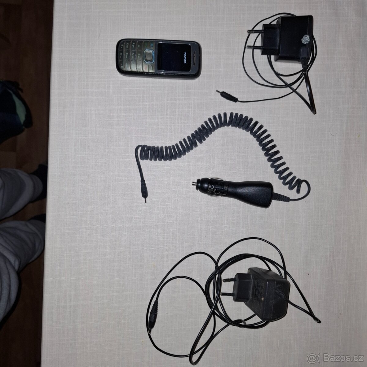 NOKIA 1208 +nabíječka AC3E + ACP-7E + autonabíječka DC-4 - 2