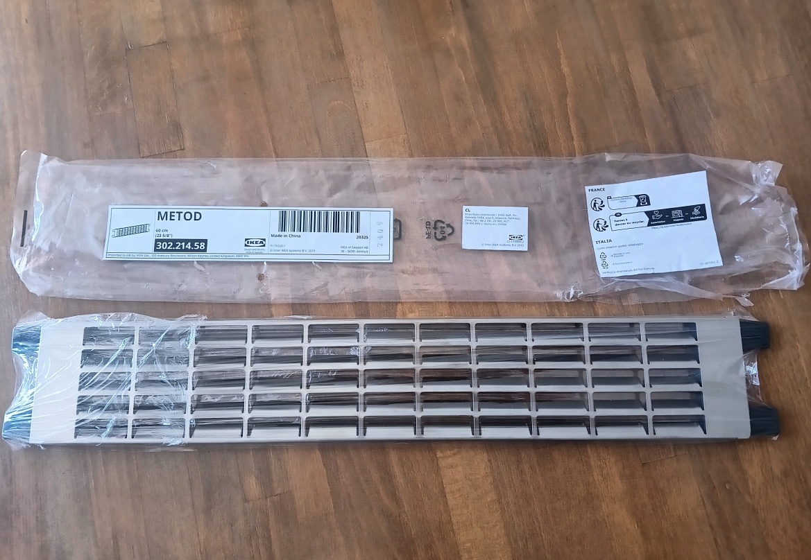 Ventilační mřížka METOD IKEA 302.214.58 nová - 2