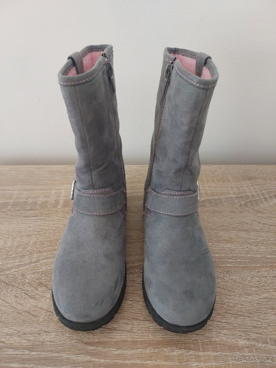 Dívčí kozačky - vel.30 - 2