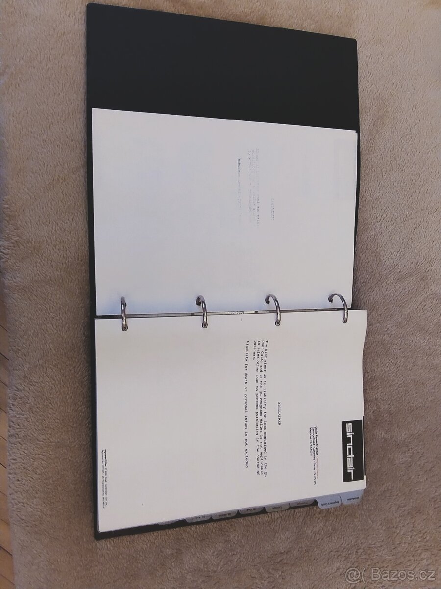 Originální manuál pro Sinclair Ql - 2