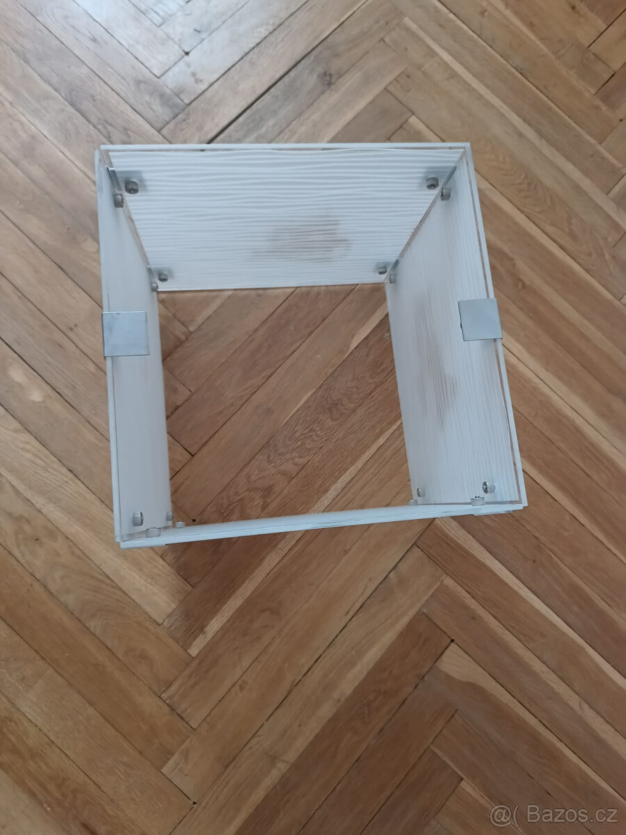 Lustr hranatý skleněný - 2